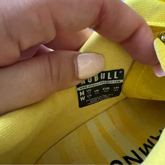 Nobull Yellow Lightning Burst Training Sneakers - Picture 6 of 7